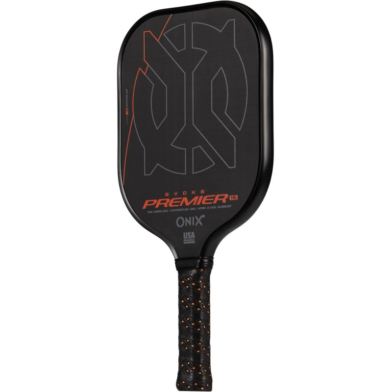 Raquette de pickleball ONIX Evoke Premier 16 mm | pickleball-store.fr Raquette de pickleball ONIX Evoke Premier 16 mm | pickleball-store.fr