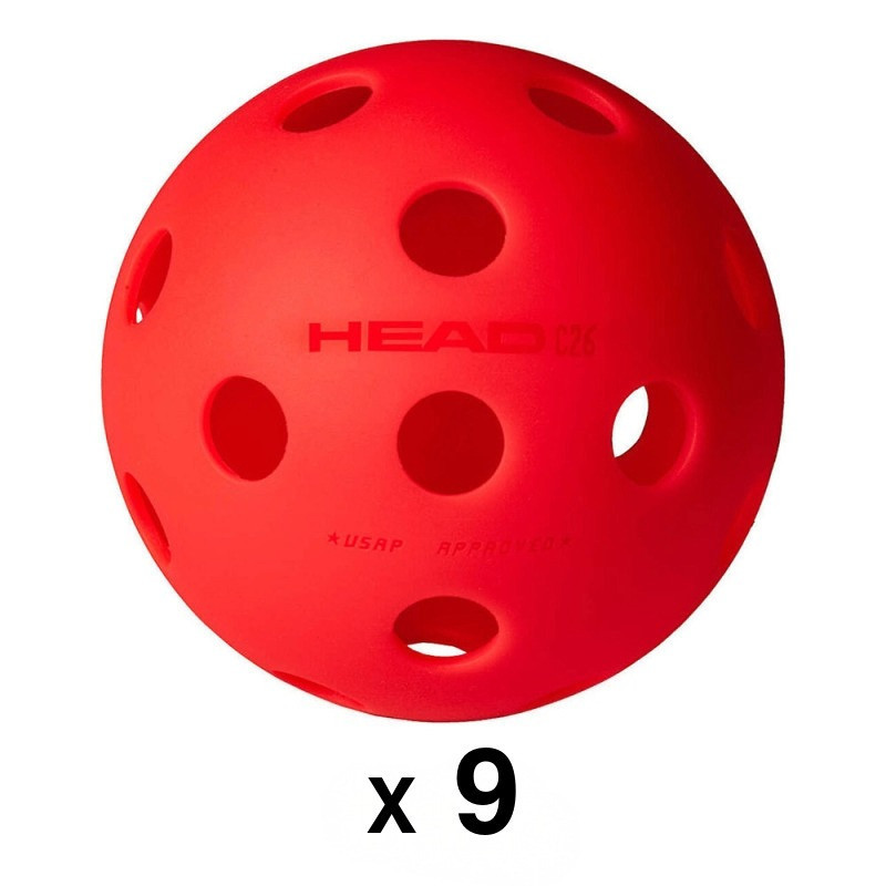 HEAD 3B HEAD CHAMPIONSHIP 26 (Practice ball & indoor) | Pickleball-Store.fr HEAD 3B HEAD CHAMPIONSHIP 26 (Practice ball & indoor) | Pickleball-Store.fr