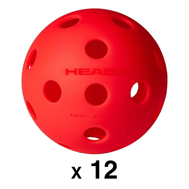 HEAD 3B HEAD CHAMPIONSHIP 26 (Practice ball & indoor) | Pickleball-Store.fr HEAD 3B HEAD CHAMPIONSHIP 26 (Practice ball & indoor) | Pickleball-Store.fr