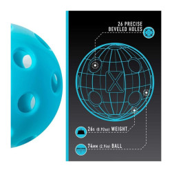 Franklin X-26 Indoor – Pack 3 balles pickleball | pickleball-store.fr