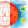 FRANKLIN SPORTS - BALLES PICKLEBALL OUTDOOR X-40 - 74mm - Ember