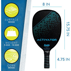 Franklin Sports Activator – Raquette en bois approuvée USAPA | pickleball-store.fr
