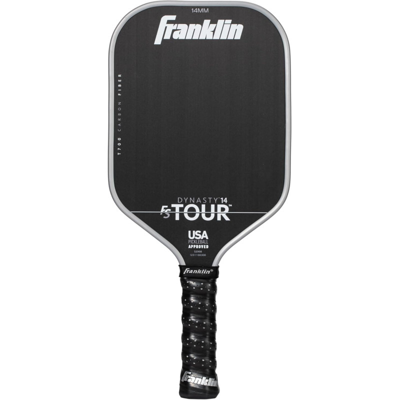 FRANKLIN SPORTS - RAQUETTE DE PICKLEBALL CARBON - FS TOUR DYNASTY 14 FRANKLIN SPORTS - RAQUETTE DE PICKLEBALL CARBON - FS TOUR DYNASTY 14