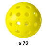 Pack 3 balles HEAD Championship 40 outdoor | pickleball-store.fr