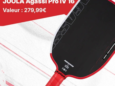 Gagnez la JOOLA Agassi Pro IV 16mm 