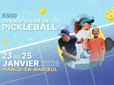 Open d’hiver de pickleball 2026 : le rendez-vous majeur du calendrier