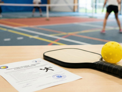 Raquette de pickleball homologuée : règles et certifications